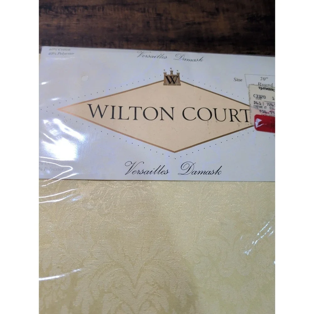 Wilton tablecloths feature